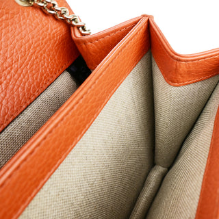 Gucci Interlocking Shoulder Bag Leather