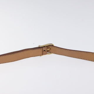 Celine Vintage Macadam Circle Logo Shoulder Bag Canvas and Leather