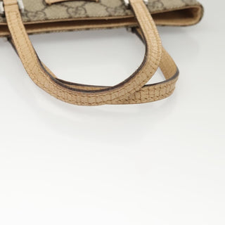 Gucci Joy Plus Flat Tote GG Coated Canvas