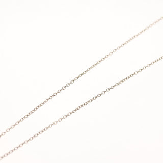 Tiffany & Co. Elsa Peretti Cross Pendant Necklace Sterling Silver