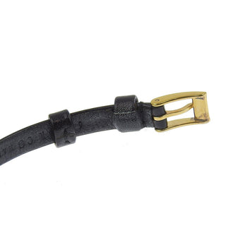 Gucci 3900 Series Quartz Watch Steel and Embossed Leather