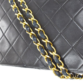 Chanel Vintage Full Flap Bag Quilted Lambskin