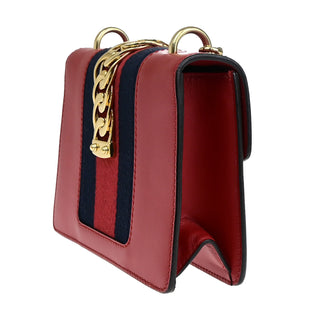Gucci Sylvie Shoulder Bag Leather
