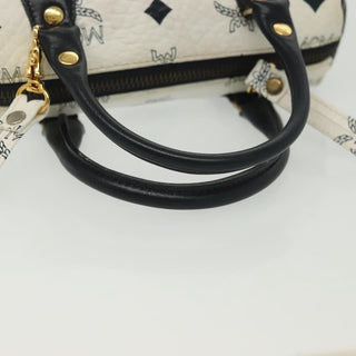 MCM Visetos logogramme Handbag Canvas and Leather