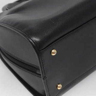 Celine Circle Logo Handbag Leather