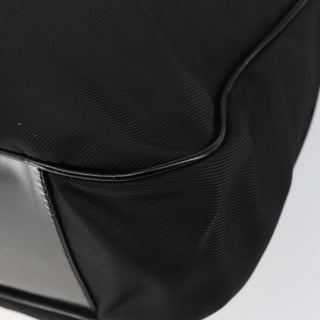 Gucci Vintage Bamboo Handle Open Hobo Nylon