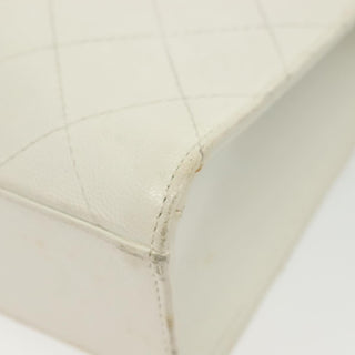 Chanel CC Shoulder Bag Quilted Caviar