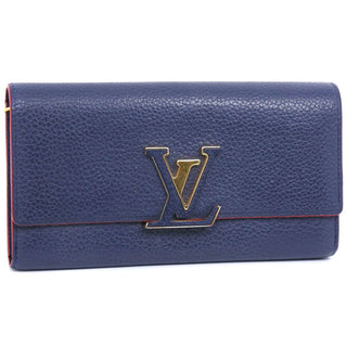 Louis Vuitton Capucines Long Wallet Leather