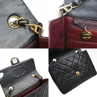 Chanel Vintage Square Classic Flap Bag Quilted Lambskin