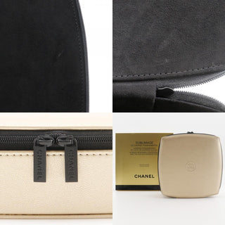 Chanel Sabri Mage Pouch Leather