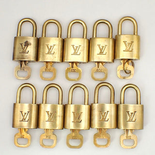 Louis Vuitton Cadenas Bag Charm Gold-plated