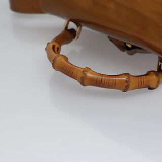 Gucci Vintage Bamboo Backpack Patent