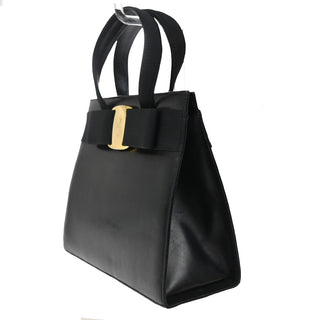 Salvatore Ferragamo Convertible Vara Bow Tote Leather