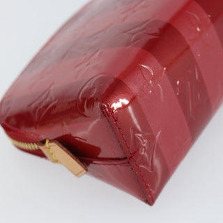 Louis Vuitton Cosmetic Pouch Limited Edition Monogram Vernis Rayures