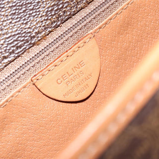 Celine Macadam Shoulder Bag PVC Leather