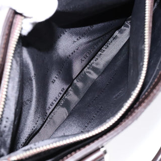 Burberry Nova Check Tote Canvas and Leather