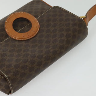 Celine Macadam Shoulder Bag PVC Leather