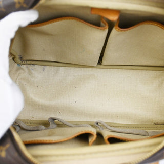 Louis Vuitton Deauville Handbag Monogram Canvas