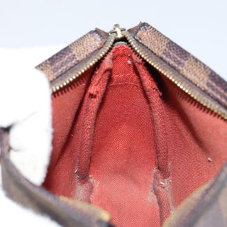 Louis Vuitton Trousse Make Up Bag Damier Canvas