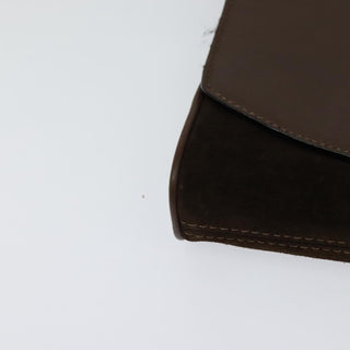 Celine Circle logo Suede and Leather