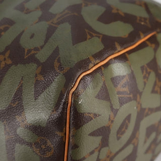 Louis Vuitton Keepall Bag Limited Edition Monogram Graffiti