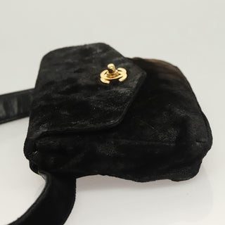 Chanel Vintage CC Flap Waist Bag Quilted Leather