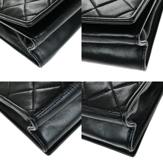 Chanel Vintage CC Chain Full Flap Bag Quilted Leather