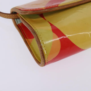 Louis Vuitton Fleurs Pochette Printed Monogram Vernis