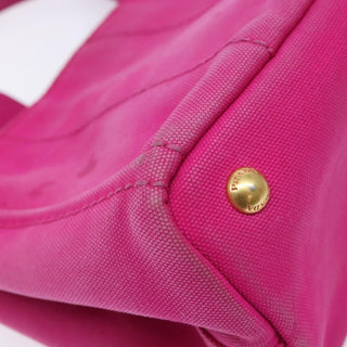 Prada Canapa Open Tote Canvas