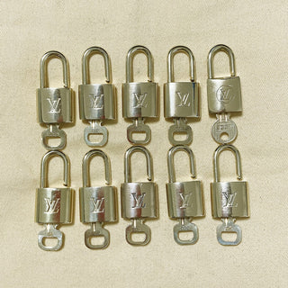 Louis Vuitton Cadenas Bag Charm Gold-plated