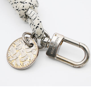 Louis Vuitton Rope Key Holder Metal and Leather