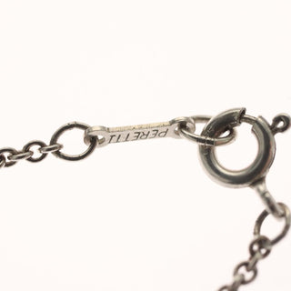 Tiffany & Co. Elsa Peretti Open Heart Pendant Necklace Sterling Silver