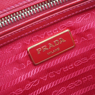 Prada Galleria Double Zip Tote Saffiano Leather