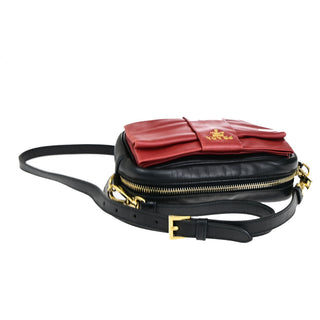 Prada Bow Camera shoulder Bag Leather