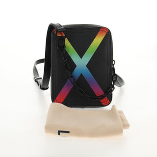 Louis Vuitton Danube Messenger Bag Rainbow Taiga Leather