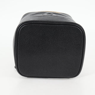 Chanel Vintage Timeless Cosmetic Case Caviar