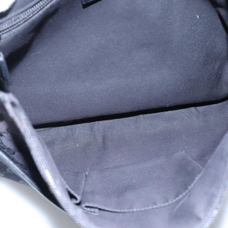 Gucci Zip Messenger Bag GG Canvas with Perforated Leather