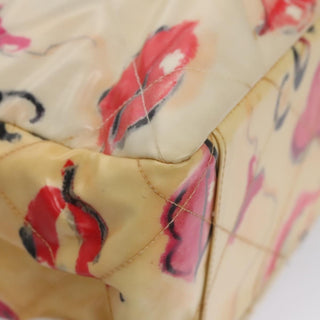 Chanel Vintage CC Chain Tote Printed patent leather