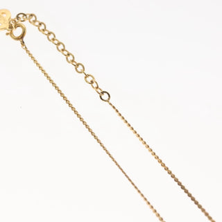 Christian Dior CD Pendant Necklace Gold-plated