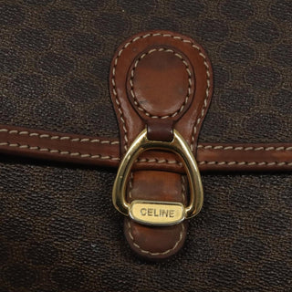 Celine Macadam Shoulder Bag Canvas