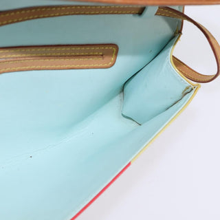 Louis Vuitton Fleurs Pochette Printed Monogram Vernis