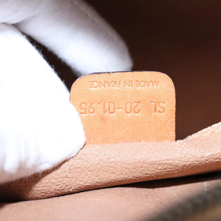 Celine Vintage Macadam Shoulder Bag Leather