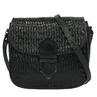 Saint Laurent Vintage Flap Crossbody Bag Leather