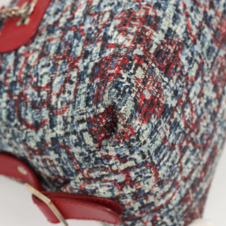 Chanel Camellia Shoulder Bag Tweed