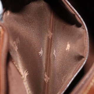 Burberry Shoulder Bag Haymarket Coated Canvas