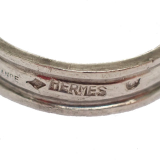 Hermes Belt Buckle Ring Silver 925