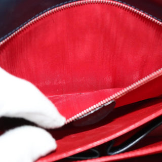 Celine Circle logo Leather