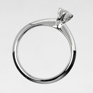 Tiffany & Co. Tiffany Setting Solitaire Ring Platinum with RBC Diamond F/VS1