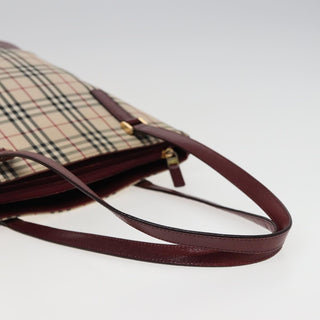 Burberry Nova Check Tote canvas check pattern