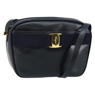 Salvatore Ferragamo Vala Shoulder Bag Leather